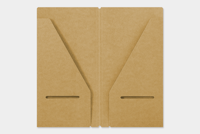 Traveler's Notebook Insert - 020 Kraft Paper Folder - Bindlestore